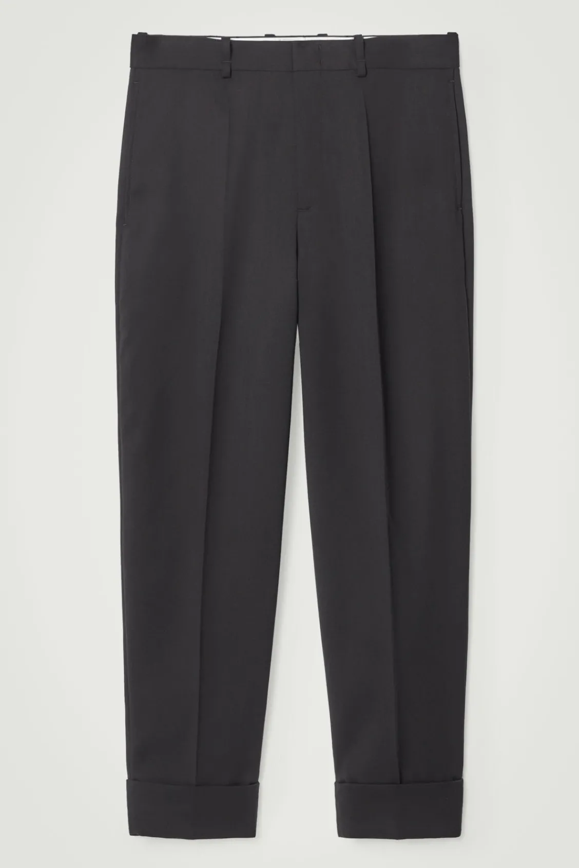 COS THE FOLD-UP TAPERED PANTS- Suits & Tailoring | Pants