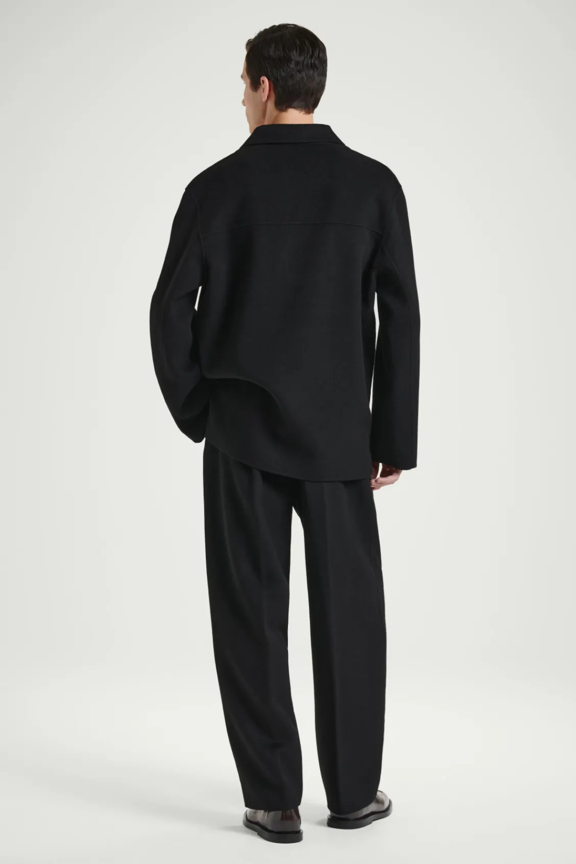 COS THE HALF-PLACKET OVERSHIRT- Shirts
