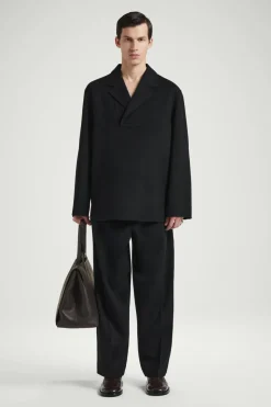 COS THE HALF-PLACKET OVERSHIRT- Shirts