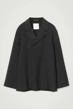COS THE HALF-PLACKET OVERSHIRT- Shirts