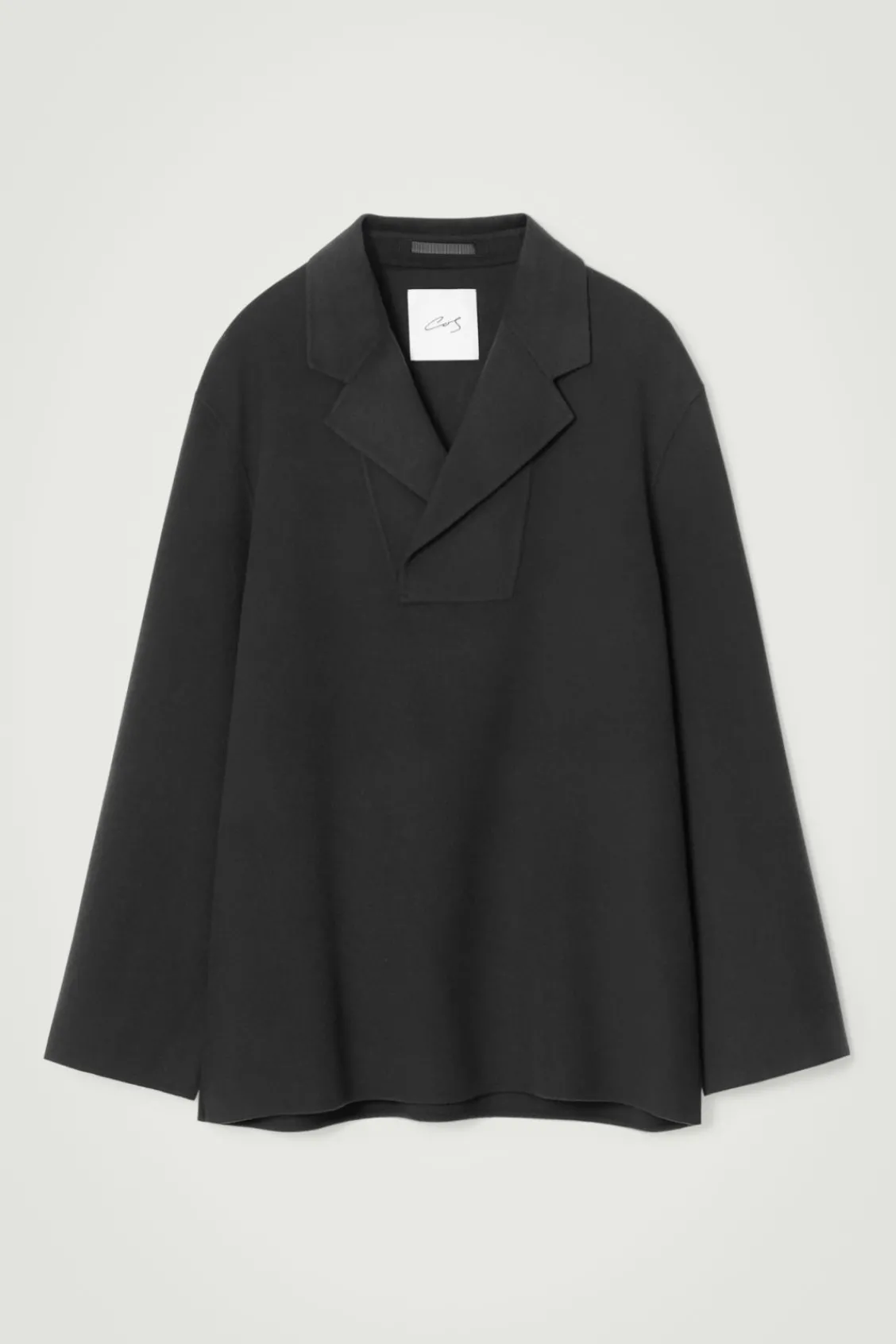COS THE HALF-PLACKET OVERSHIRT- Shirts