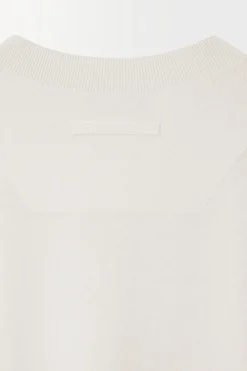 COS THE KNITTED SILK T-SHIRT- T-Shirts | Sweaters & Cardigans