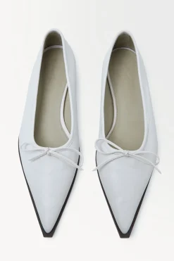COS THE LEATHER BALLET FLATS-Women Shoes
