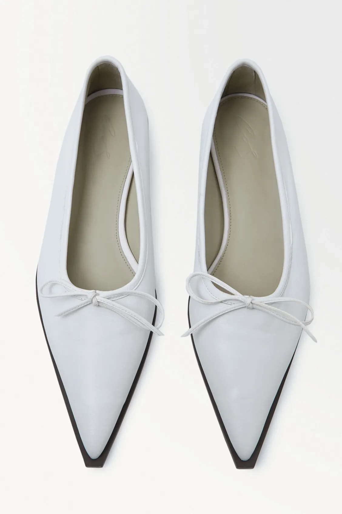 COS THE LEATHER BALLET FLATS-Women Shoes