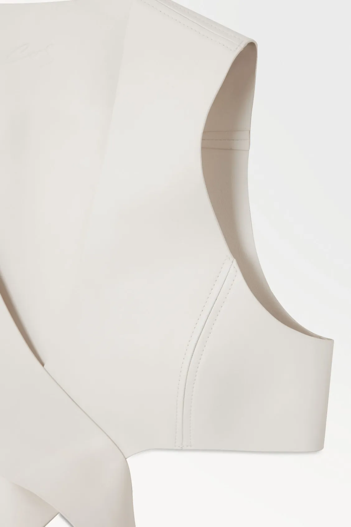 COS THE LEATHER WRAP TANK TOP-Women Tops