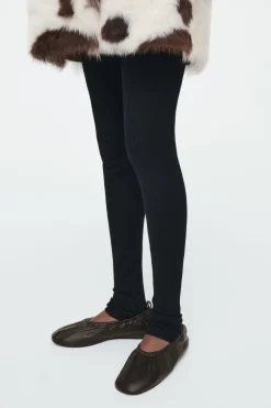 COS THE LONGLINE MERINO WOOL LEGGINGS-Women Pants