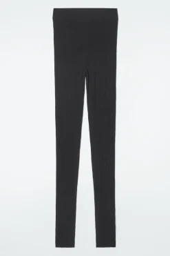COS THE LONGLINE MERINO WOOL LEGGINGS-Women Pants