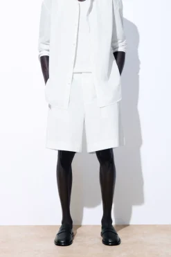 COS THE PINSTRIPED SHORTS- Pants