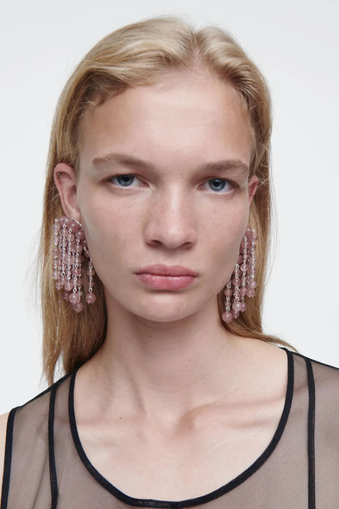 COS THE QUARTZ CASCADE EARRINGS-Women Jewelry