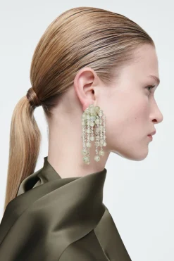 COS THE QUARTZ CASCADE EARRINGS-Women Jewelry
