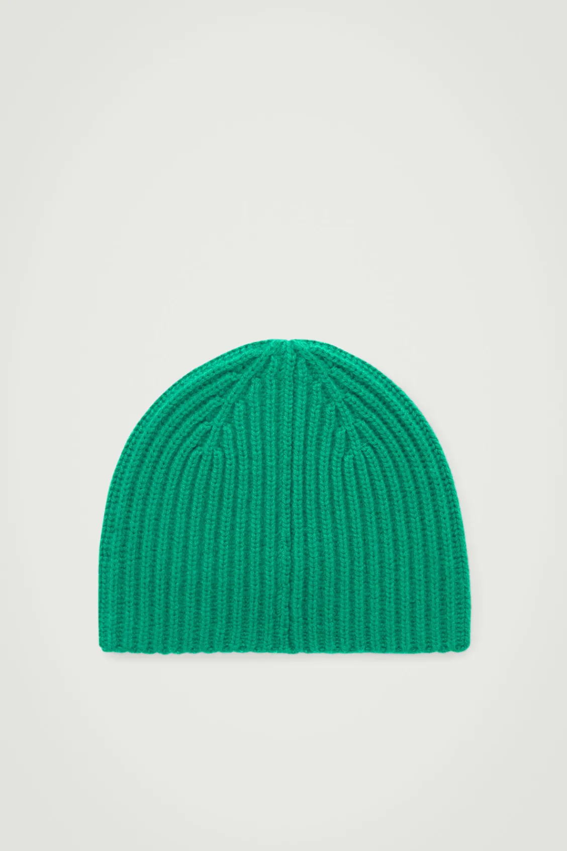 COS THE RIBBED CASHMERE BEANIE- Hats & Scarves | Cashmere