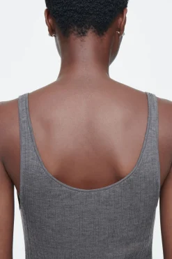 COS THE RIBBED MERINO WOOL BODY-Women Dresses & Jumpsuits