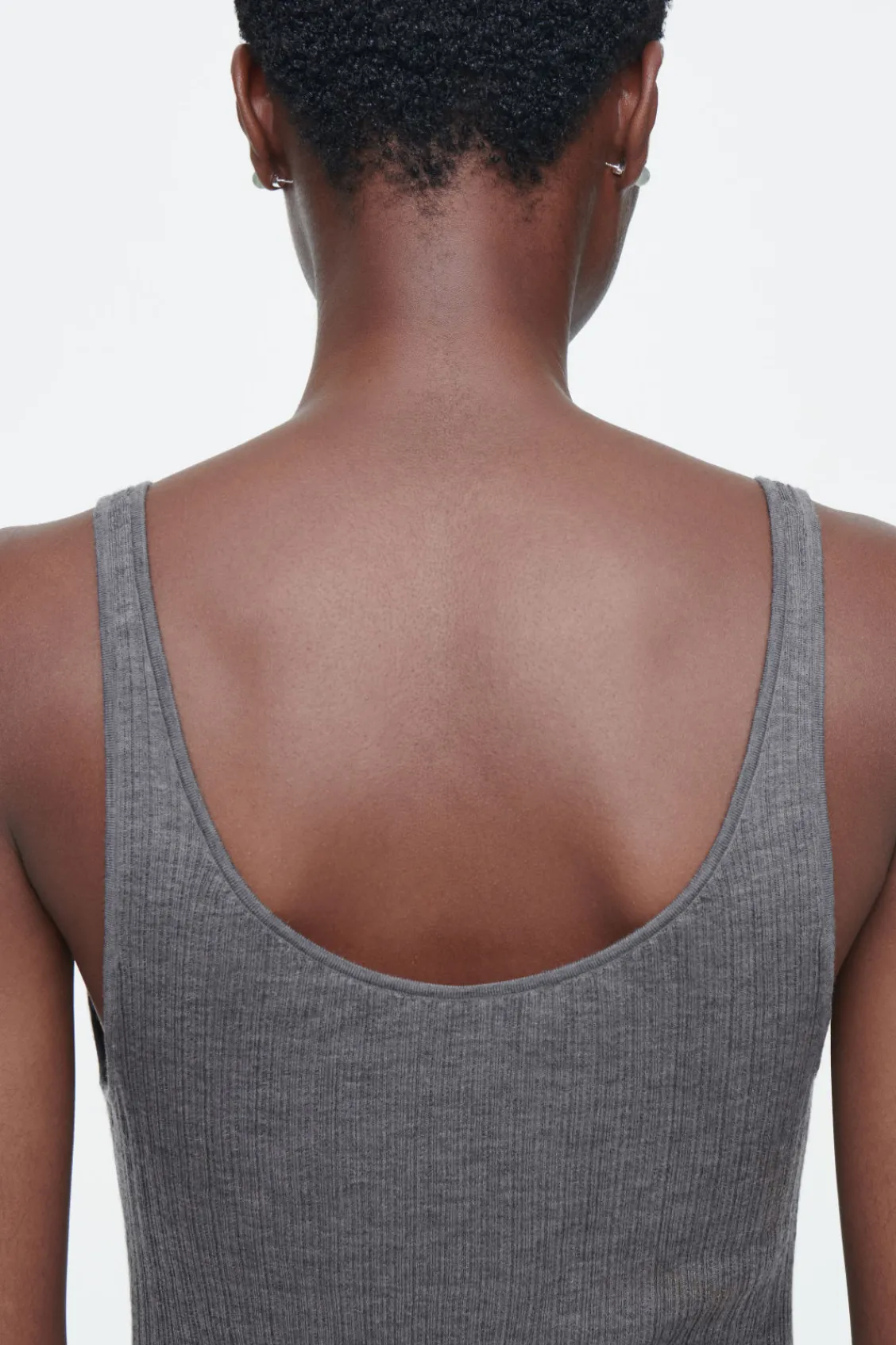 COS THE RIBBED MERINO WOOL BODY-Women Dresses & Jumpsuits