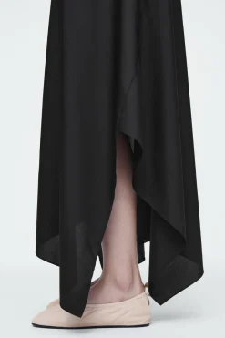 COS THE RUCHED LEATHER BALLET FLATS-Women Shoes