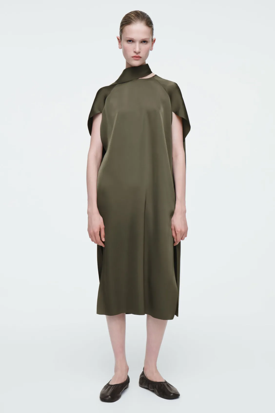 COS THE SCARF SHIFT DRESS-Women Dresses & Jumpsuits