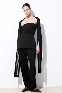 COS THE SCULPTED BANDEAU-Women Tops