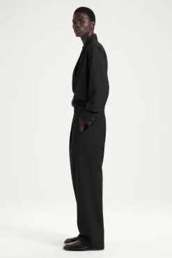 COS THE SHAWL-COLLAR SILK SHIRT- Shirts