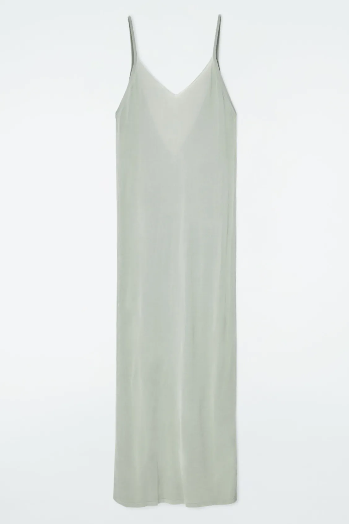 COS THE SHEER KNITTED SLIP DRESS-Women Dresses & Jumpsuits | Sweaters & Cardigans