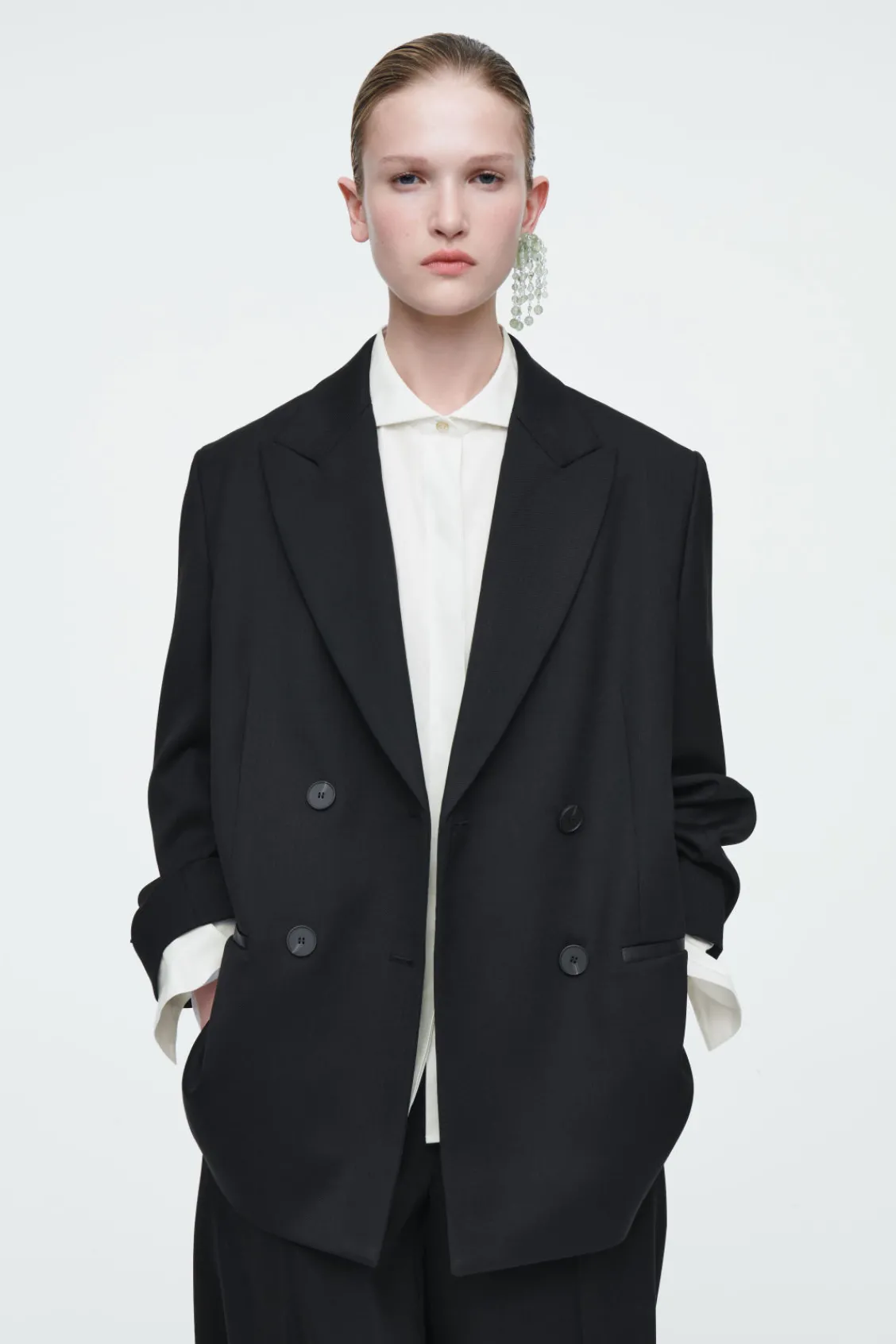 COS THE SIGNATURE COTTON-POPLIN SHIRT-Women Shirts & Blouses | Tops