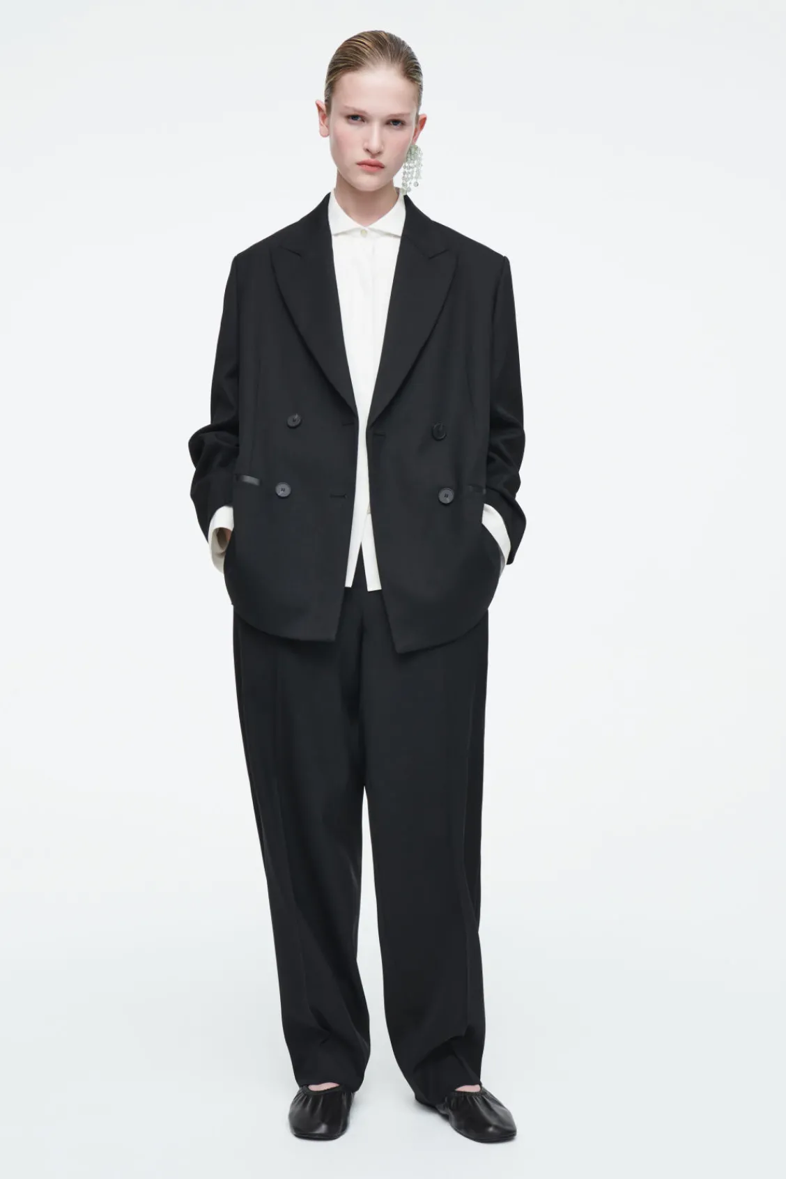 COS THE SIGNATURE COTTON-POPLIN SHIRT-Women Shirts & Blouses | Tops