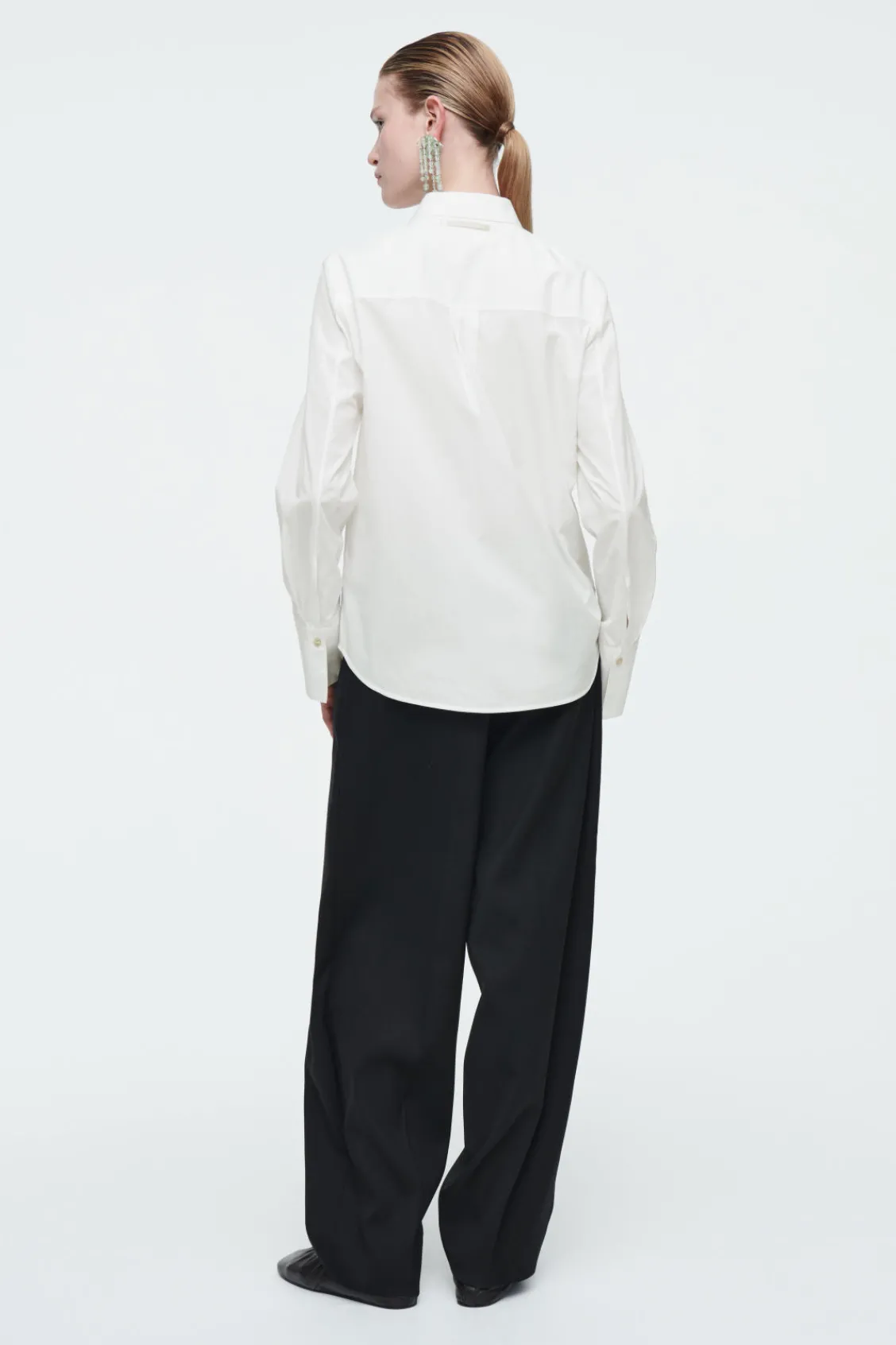 COS THE SIGNATURE COTTON-POPLIN SHIRT-Women Shirts & Blouses | Tops