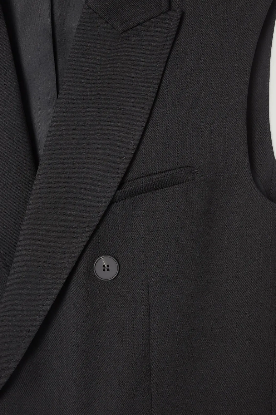 COS THE SLEEVELESS DOUBLE-BREASTED BLAZER- Suits & Tailoring | Coats & Jackets