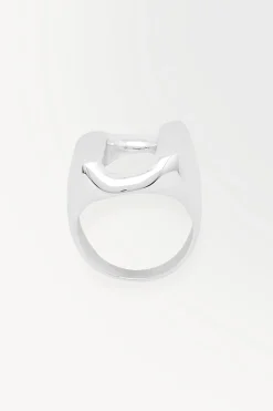 COS THE STERLING CHAIN-LINK RING- Jewelry