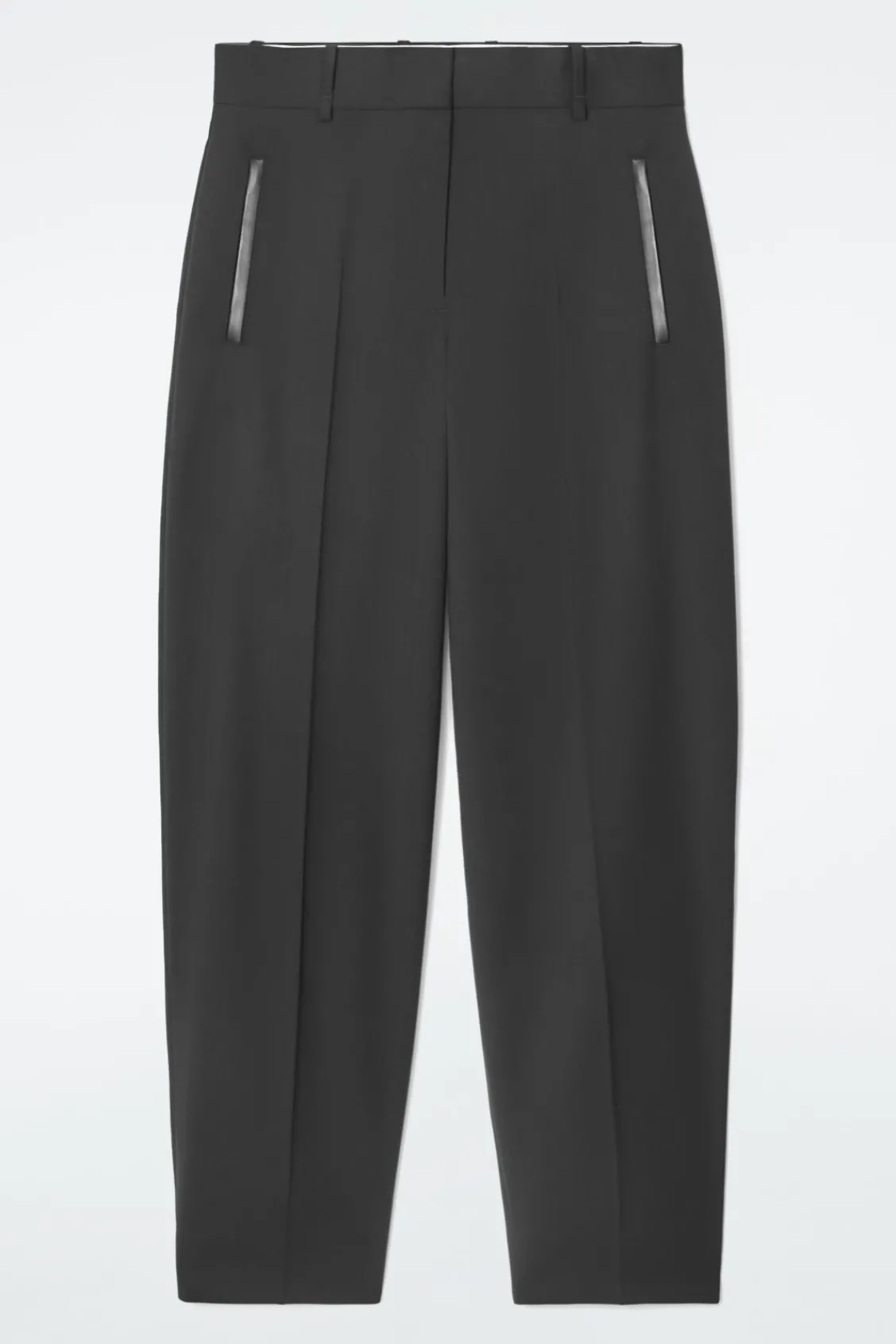 COS THE TAILORED BARREL-LEG PANTS-Women Pants