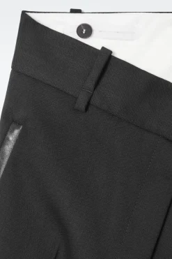 COS THE TAILORED BARREL-LEG PANTS-Women Pants