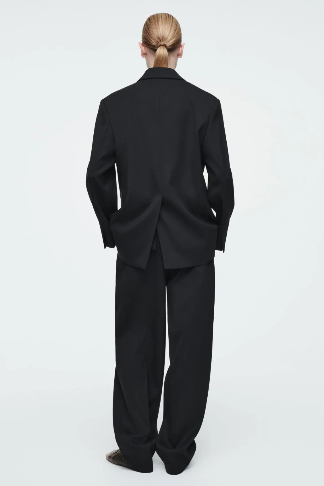 COS THE TAILORED PEAK-LAPEL BLAZER-Women Coats & Jackets