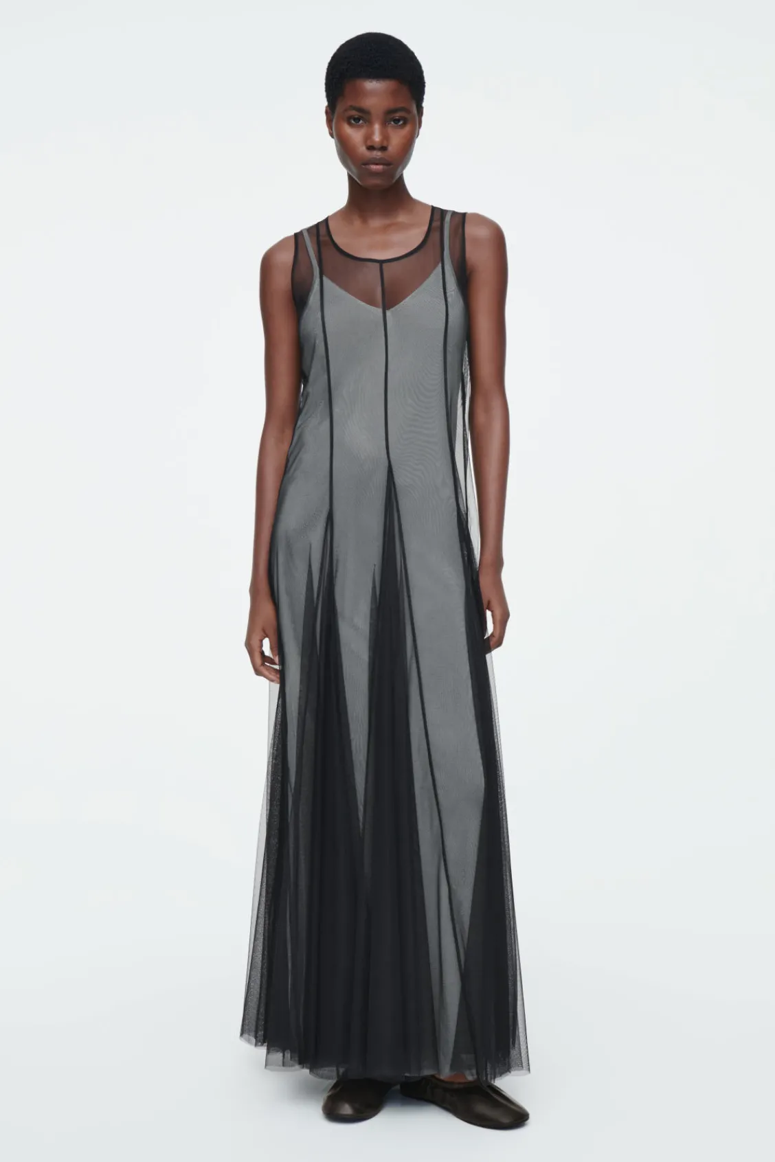 COS THE TULLE MAXI DRESS-Women Dresses & Jumpsuits