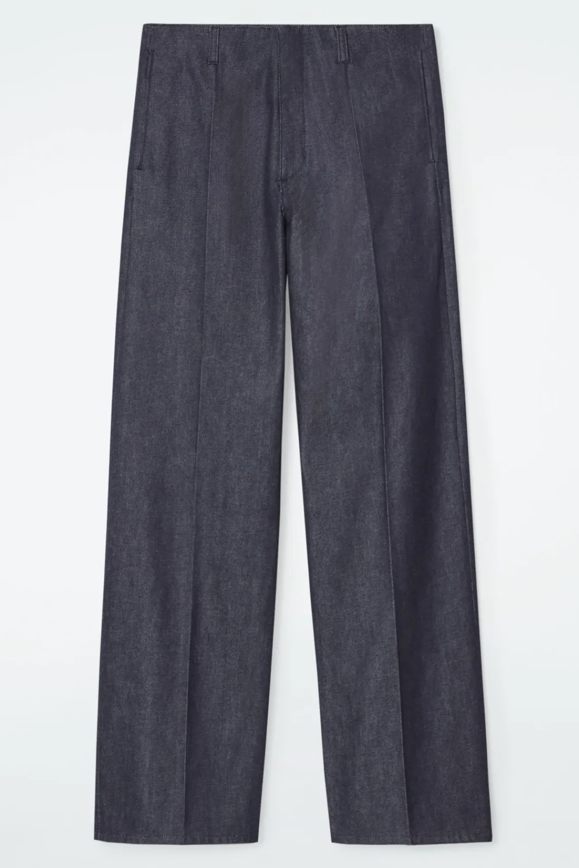 COS THE WIDE-LEG RAW DENIM JEANS-Women Jeans | Pants