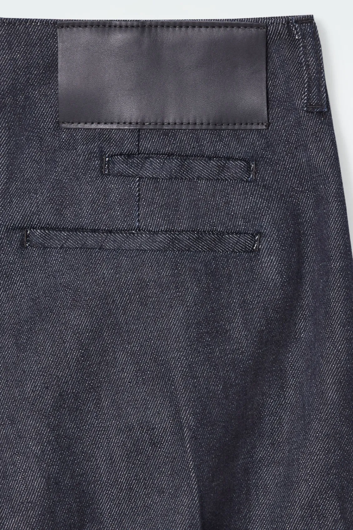 COS THE WIDE-LEG RAW DENIM JEANS-Women Jeans | Pants