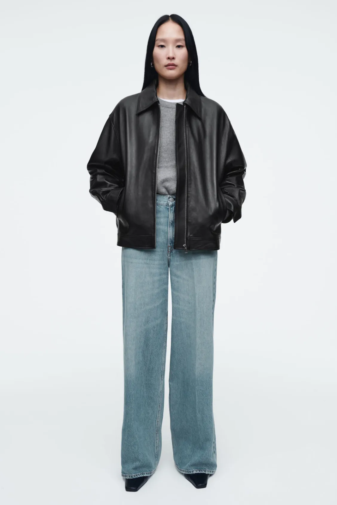 COS TIDE WIDE-LEG JEANS-Women Jeans | Pants