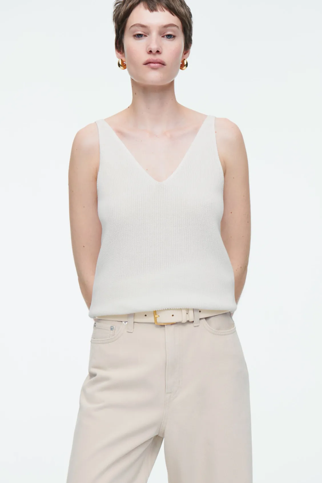 COS TIDE WIDE-LEG JEANS-Women Jeans | Pants