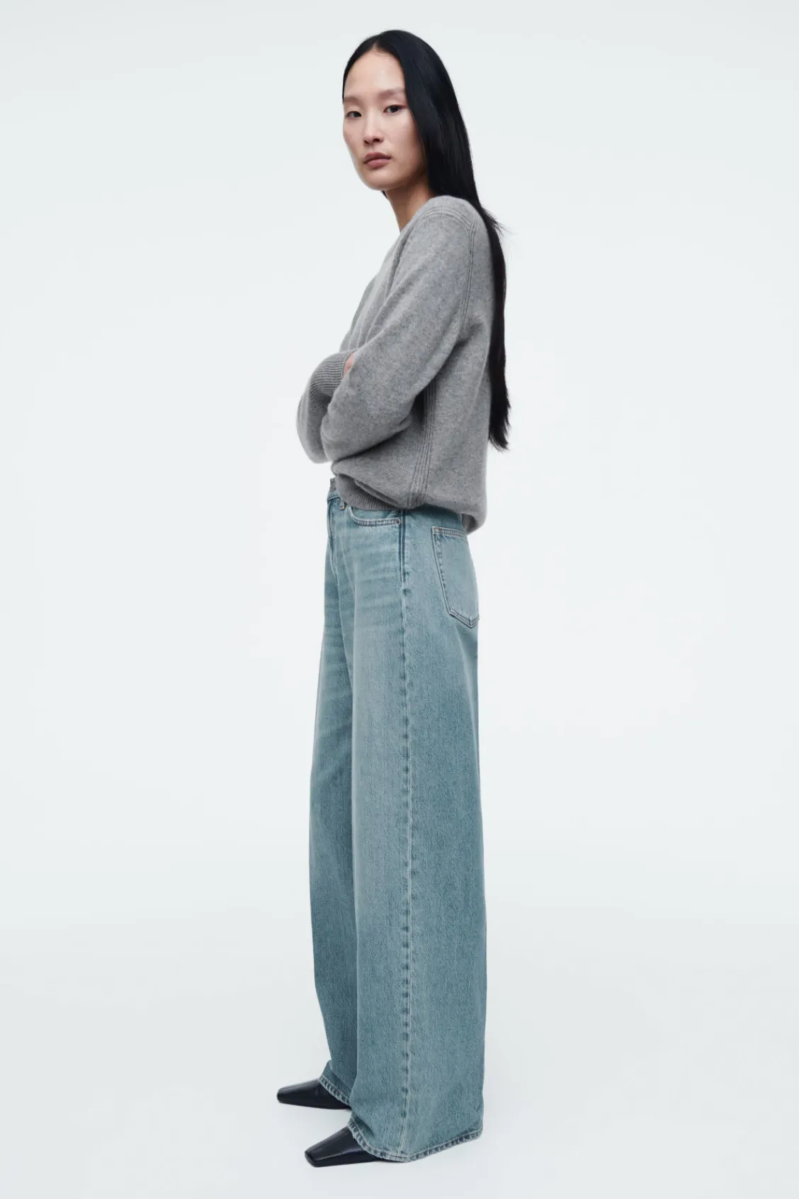 COS TIDE WIDE-LEG JEANS-Women Jeans | Pants