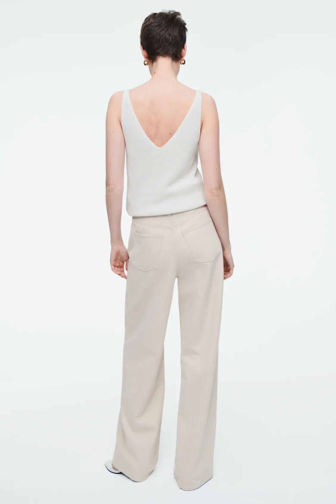 COS TIDE WIDE-LEG JEANS-Women Jeans | Pants
