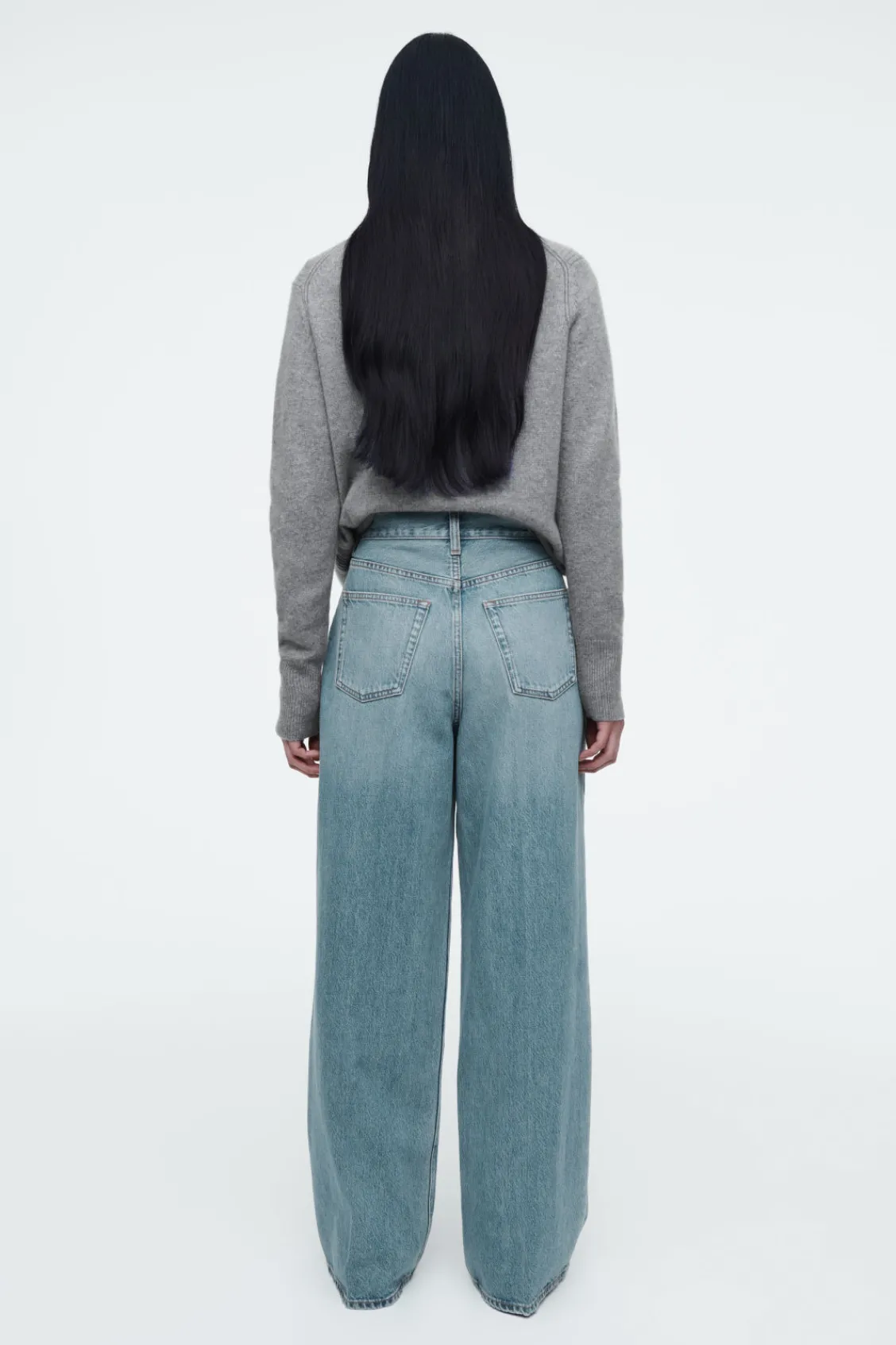 COS TIDE WIDE-LEG JEANS-Women Jeans | Pants