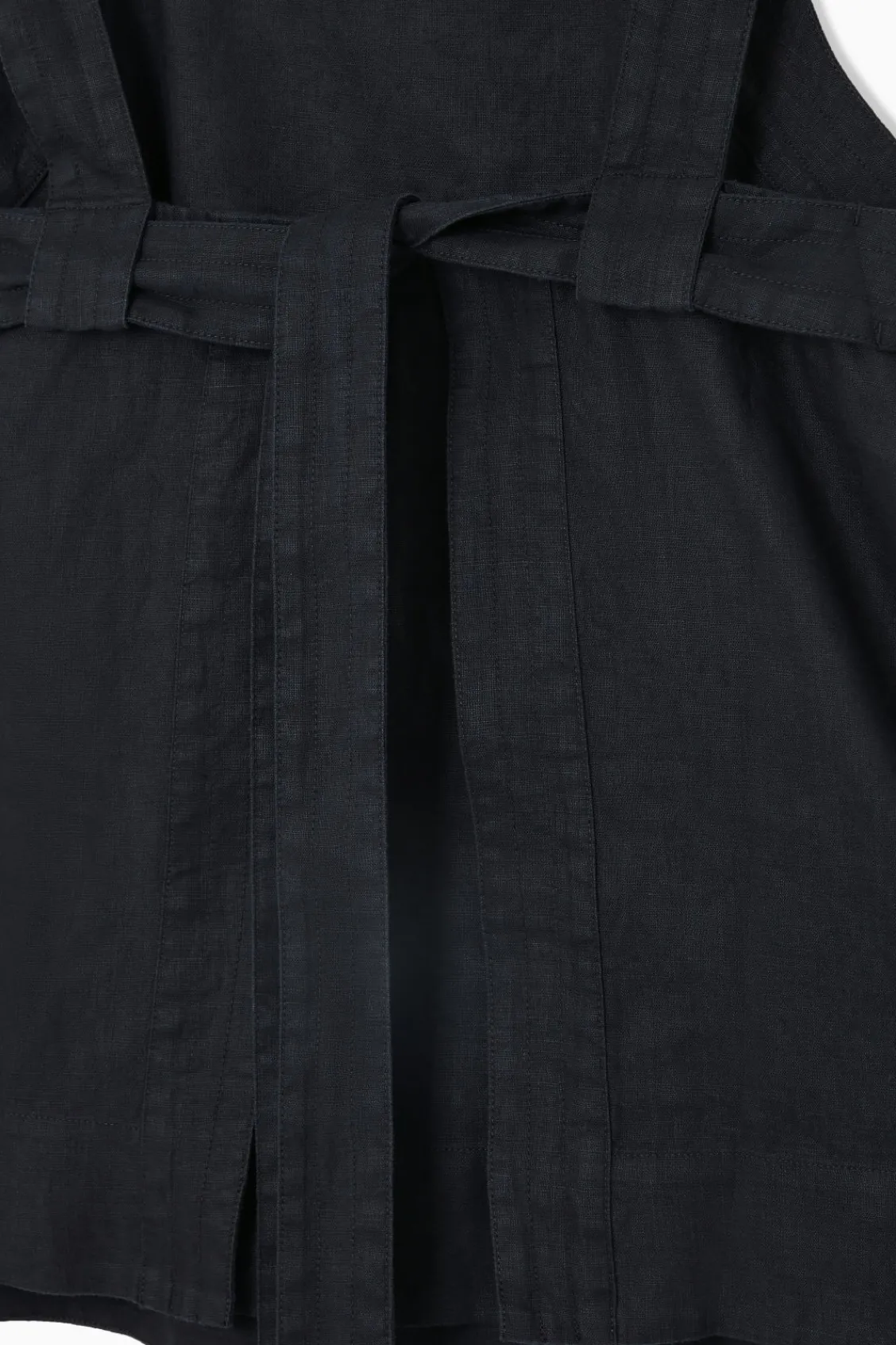 COS TIE-BACK LINEN TOP-Women Shirts & Blouses | Tops