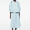 COS TIE-DETAIL PLEATED BLOUSE-Women Shirts & Blouses | Tops