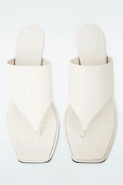 COS TOE-POST HEELED SANDALS-Women Shoes