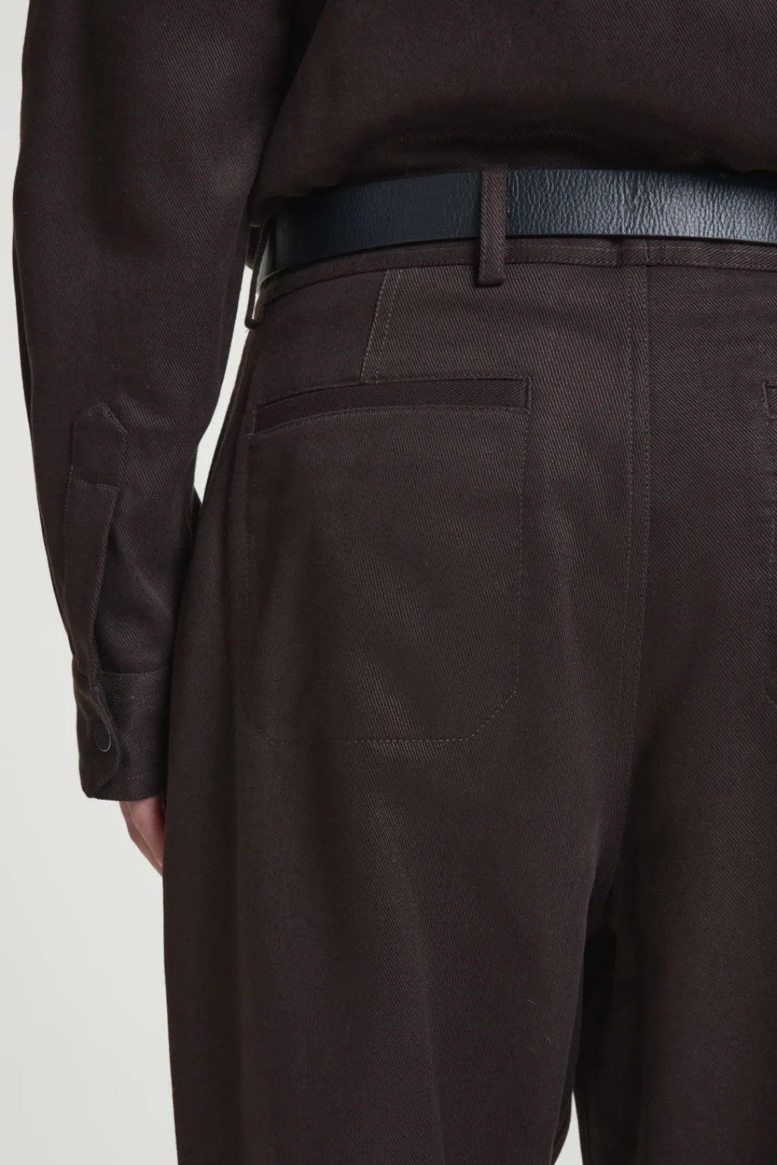 COS TOPSTITCHED TAPERED PANTS- Matching Sets | Pants