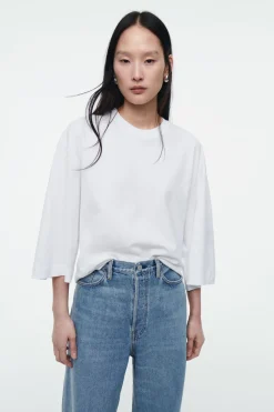 COS TRAPEZE RELAXED T-SHIRT-Women Tops