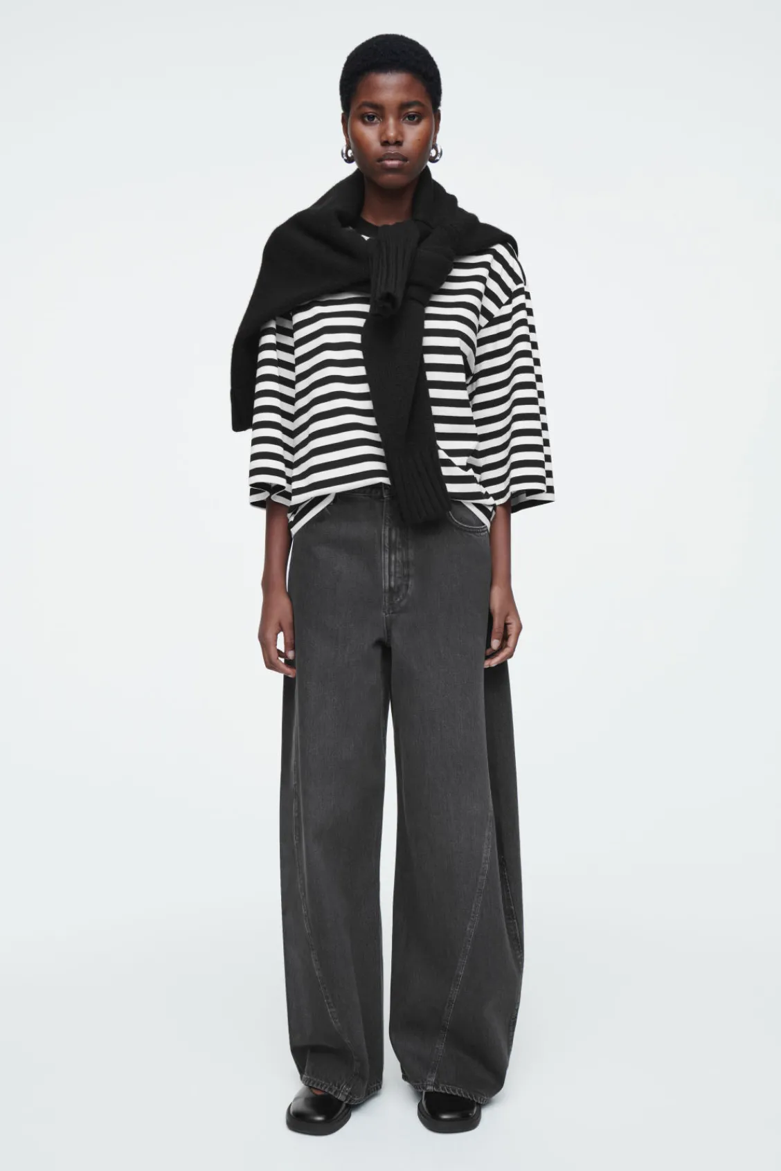 COS TRAPEZE RELAXED T-SHIRT-Women Tops