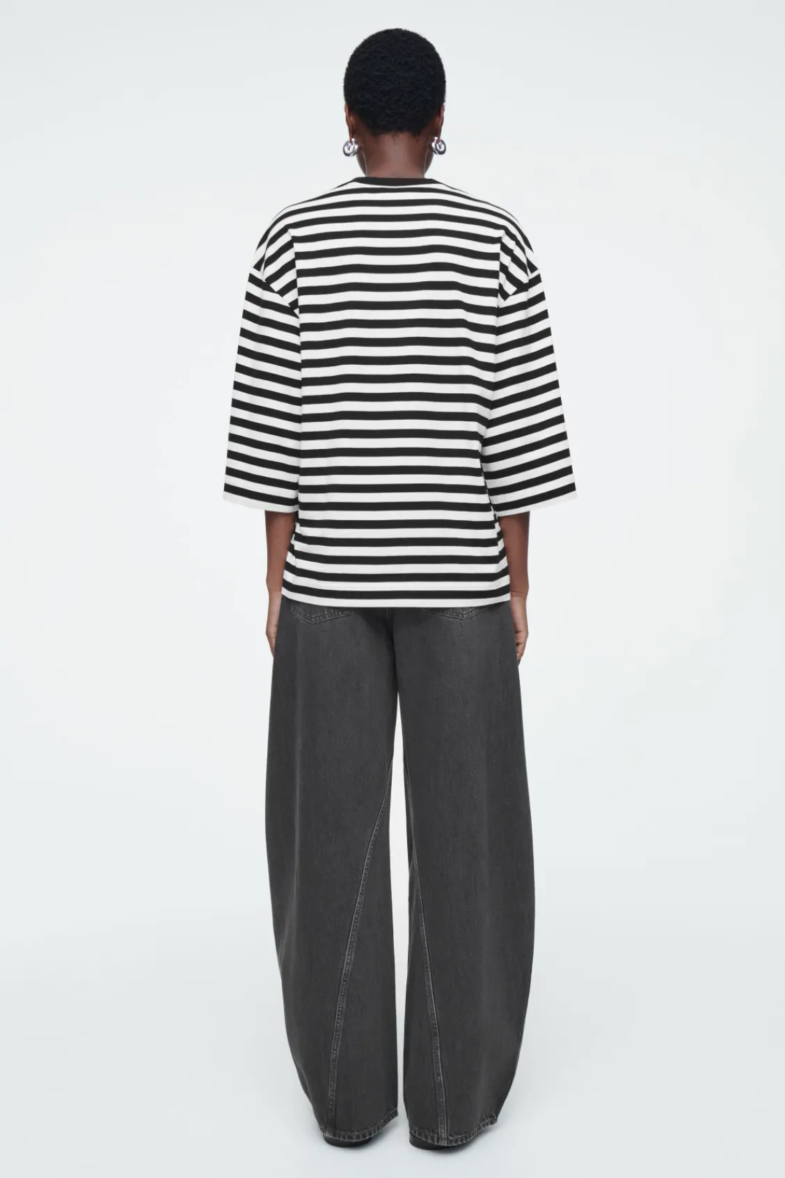 COS TRAPEZE RELAXED T-SHIRT-Women Tops
