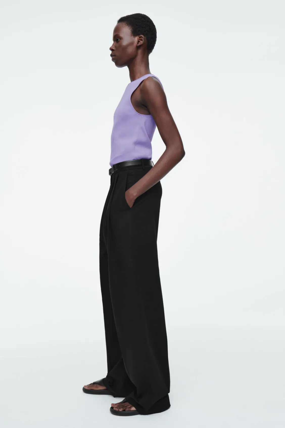 COS TUBULAR KNITTED TANK TOP-Women Tops | Sweaters & Cardigans