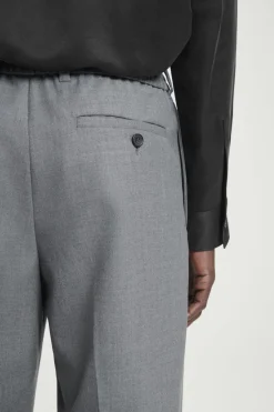 COS TURN-UP WOOL-BLEND PANTS- Matching Sets | Pants