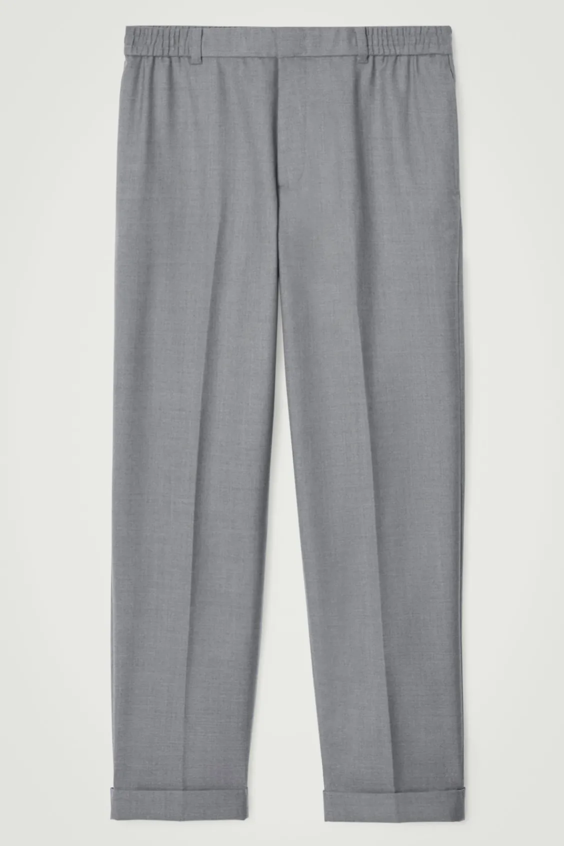 COS TURN-UP WOOL-BLEND PANTS- Matching Sets | Pants