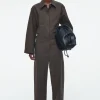 COS TWILL BOILERSUIT-Women Dresses & Jumpsuits | Pants