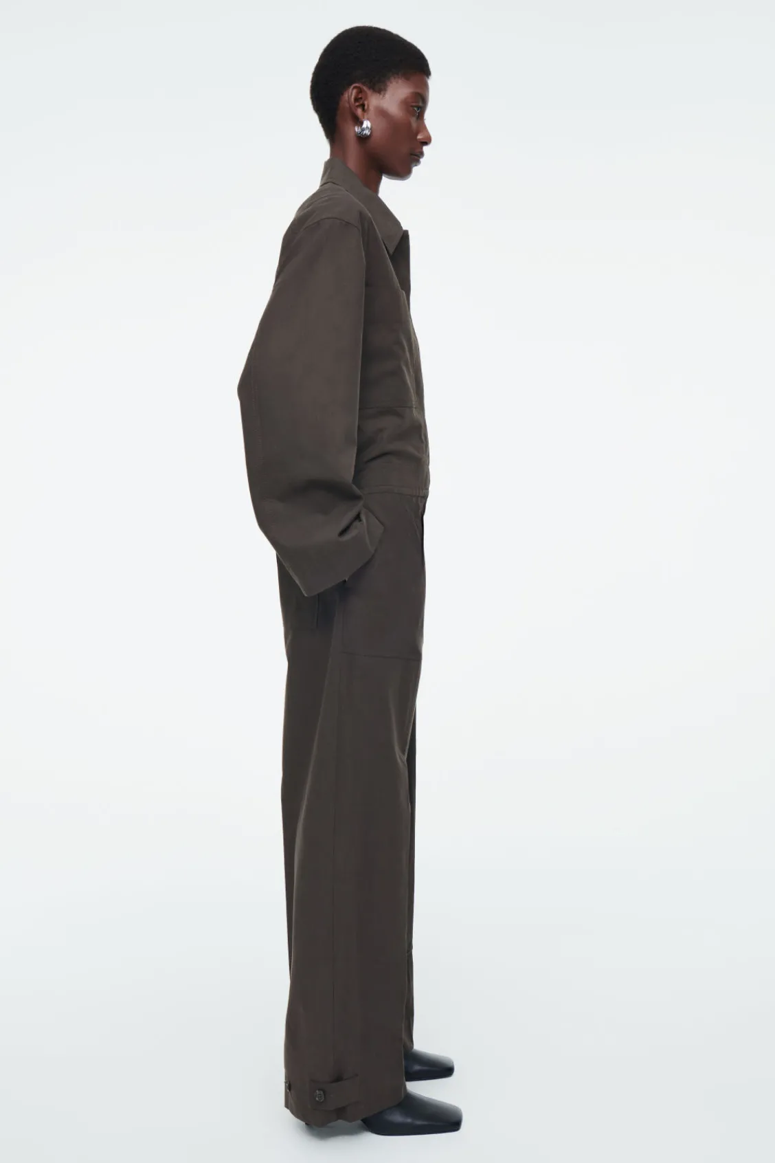 COS TWILL BOILERSUIT-Women Dresses & Jumpsuits | Pants